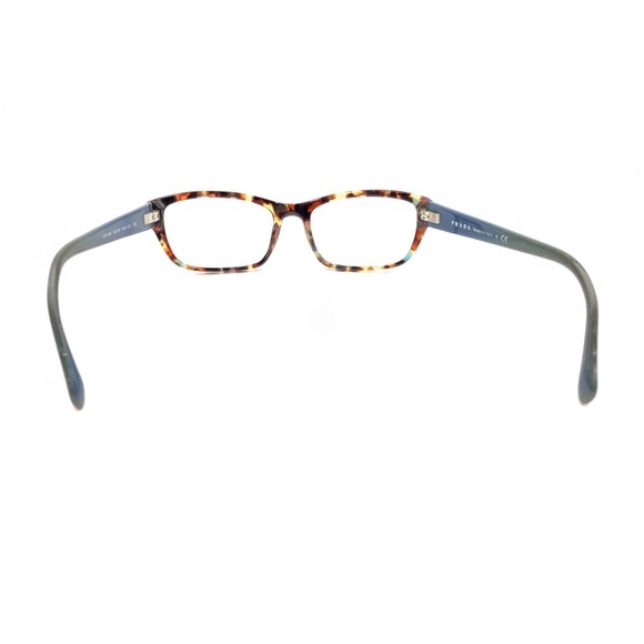 Prada VPR 18O NAG-1O1 Tortoise Brown Blue Green Eyeglasses Frames 54-18 135 - Picture 5 of 12